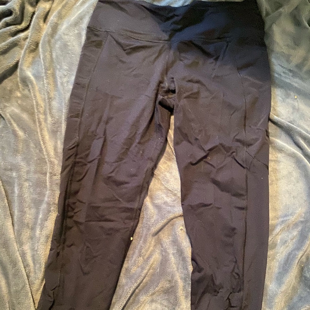 Navy blue work out pants